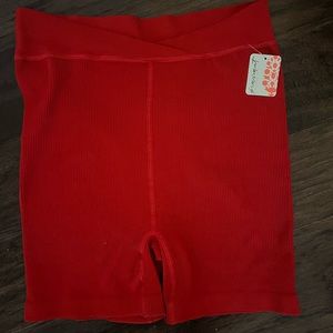 Free People Movement V waistband shorts